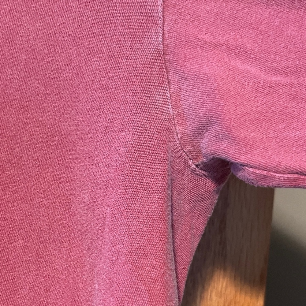Women's Long Sleeve Tee - Maroon - Picture 5 of 12